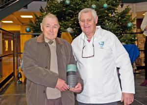 Robert Cormack who recieved a trophy for his work to the SHU.jpg
