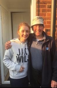 Ellis Burton and her  Granddad Dave Strafford see text.jpg